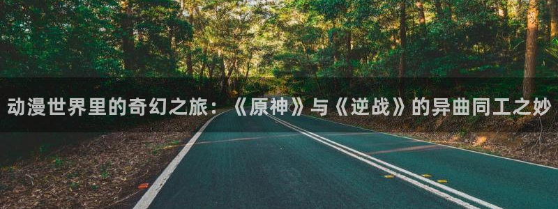 土鳖视频樱花动漫：动漫世界里的奇幻之旅：《原神》与《逆战》的异曲同工之妙